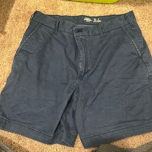 Navy IZOD saltwater stretch shorts
